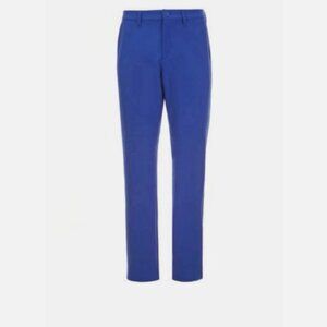 Hugo Boss BOSS Slim Fit T-Motioner PerformanceStretch Flat-Front Pants Blue Sz38